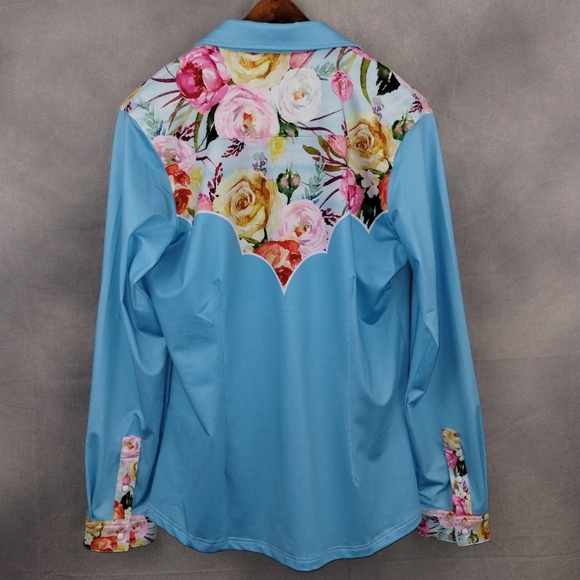 NEW Ranch Dressn Rodeo Shirt L - Picture 6 of 9